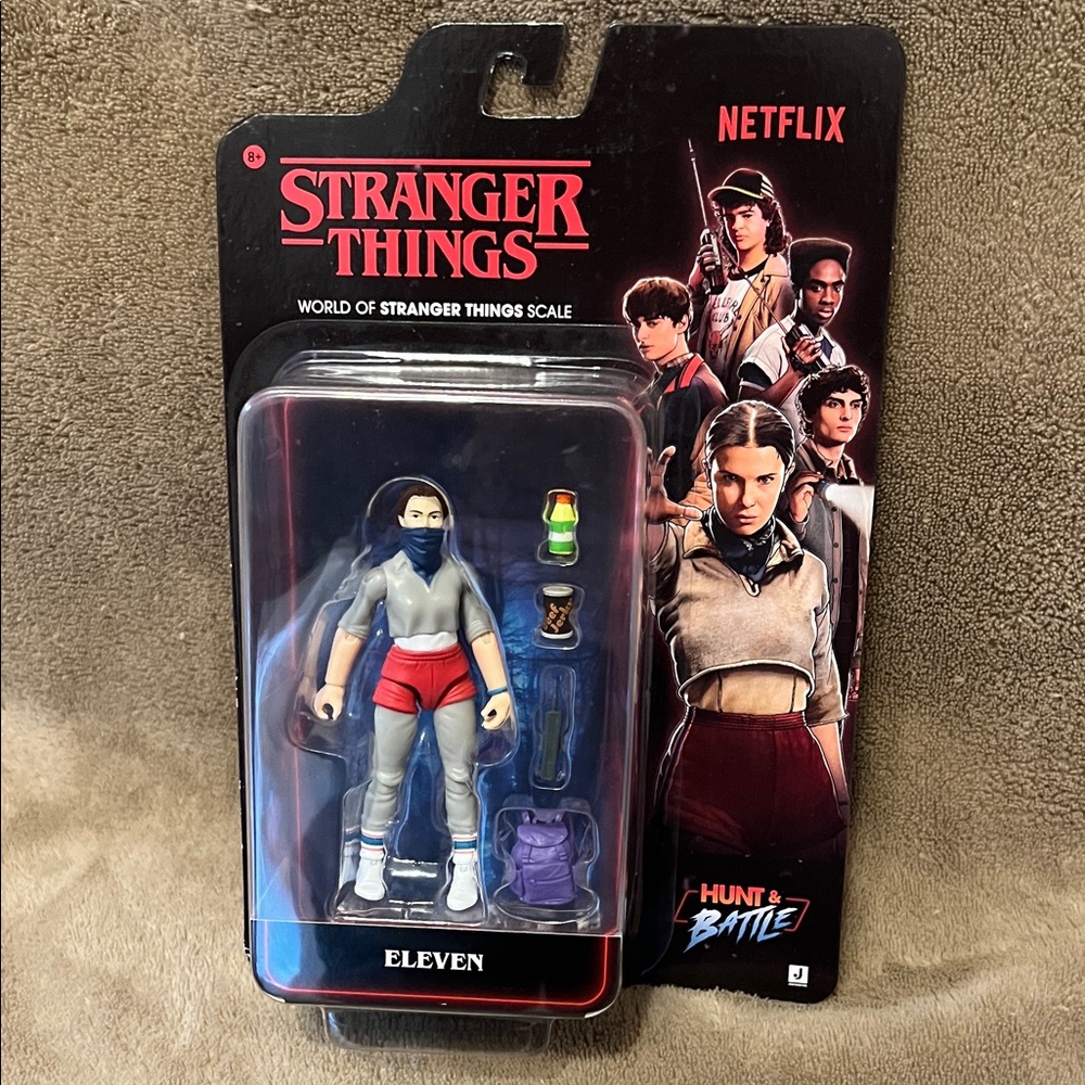 Stranger Things Hunt & Battle
ELEVEN Season 5 Figure, Netflix Jazwares 2025 NIB
